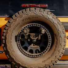 Load image into Gallery viewer, KC HiLiTES 21-24 Ford Bronco Spare Tire Carrier Light Mount w/ M12x1.5 Lug Nuts KC HiLiTES