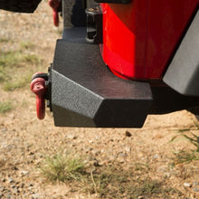Load image into Gallery viewer, Rugged Ridge Spartan Rear Bumper Full Width 07-18 Jeep Wrangler JK Rugged Ridge