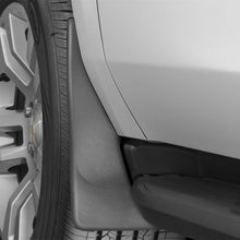 Load image into Gallery viewer, WeatherTech Chevy Tahoe No Drill Front Mudflaps WeatherTech