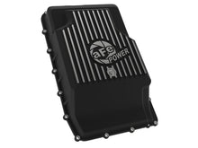 Load image into Gallery viewer, aFe AFE46-71330B aFe 17-24 Ford F-150 10R60/10R80 Pro Series Rear Transmission Pan Black w/ Machined Fins