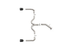 Load image into Gallery viewer, aFe AFE49-37037-B aFe 20-21 Kia Forte GT 1.6L 3in-2.5in 304 Stainless Steel Axle-Back Exhaust w/ Black Tips