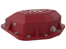 Load image into Gallery viewer, aFe AFE46-71190R aFe 20-23 Jeep Gladiator JT (Dana M220) Pro Series Rear Differential Cover Red w/ Machined Fins