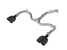 Load image into Gallery viewer, aFe AFE49-37039-C aFe 22-24 Kia Forte GT 1.6L 3in-2.5in 304 Stainless Steel Axle-Back Exhaust w/ Carbon Fiber Tips