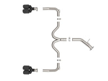 Load image into Gallery viewer, aFe AFE49-37039-C aFe 22-24 Kia Forte GT 1.6L 3in-2.5in 304 Stainless Steel Axle-Back Exhaust w/ Carbon Fiber Tips