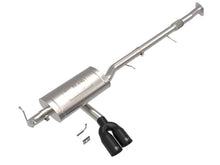 Load image into Gallery viewer, aFe AFE49-34142-B AFE 23-24 L4 GM Colorado/Canyon Rebel Series 3 IN 304 Stainless Steel Cat-Back System w/Black Tip