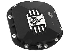 Load image into Gallery viewer, aFe AFE46-71131B aFe 97-18 Jeep Wrangler TJ/JK Dana 30 Street Series Diff Cover w/ Machined Fins & Gear Oil - Black