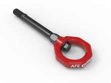 Load image into Gallery viewer, aFe AFE450-401014-R aFe CONTROL Front Tow Hook Red