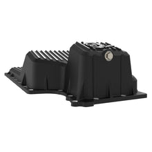 Load image into Gallery viewer, aFe Diff Covers aFe 20-25 GM Trucks L6 3.0L Engine Oil Pan - Black w/ Machined Fins