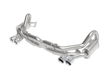 Load image into Gallery viewer, aFe AFE49-36406-1P aFe MACHForce XP 12-16 Porsche 911 Carrera H6-3.8L SS-304 Cat-Back Exhaust w/ Polished Quad Tips