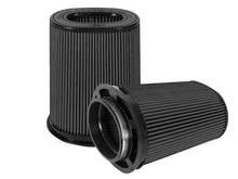 Load image into Gallery viewer, aFe AFE24-91136K-MA aFe Magnum FLOW Black Pro 5R Air Filter (Pair) (6x4)in F x (8-1/4x6-1/4in) B x (7-1/4x5in) Tx10in H
