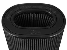 Load image into Gallery viewer, aFe AFE24-91136K-MA aFe Magnum FLOW Black Pro 5R Air Filter (Pair) (6x4)in F x (8-1/4x6-1/4in) B x (7-1/4x5in) Tx10in H