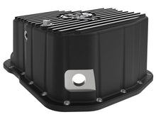 Load image into Gallery viewer, aFe AFE46-71070B aFe POWER GM Diesel Trucks 01-10 V8-6.6L (td) Pro Series Engine Oil Pan Black w/ Machined Fins