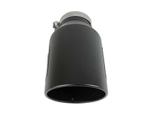 Load image into Gallery viewer, aFe AFE49T50801-B15 aFe Power Universal 5in Inlet 8in Outet MACH Force-XP Clamp-On Exhaust Tip - Black