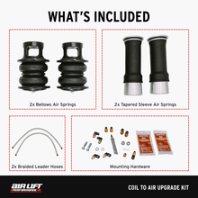 Load image into Gallery viewer, Air Lift ALF83010 Air Lift 09-13 Infiniti G37 Sedan / 09-20 Nissan 370z Coil to Air Upgrade Kit