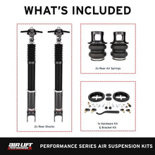 Load image into Gallery viewer, Air Lift Air Suspension Kits Air Lift Performance 09-13 Infiniti G37 / 09-20 Nissan 370z Rear Air Suspension Kit