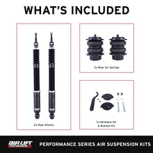Load image into Gallery viewer, Air Lift Air Suspension Kits Air Lift Performance 09-16 Audi A4 Quattro & FWD S4/RS4 Rear Air Suspension Kit