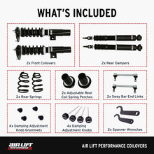 Load image into Gallery viewer, Air Lift ALF79002 Air Lift Performance 05-14 Audi A3 / 06-14 VW GTI Coilover Kit