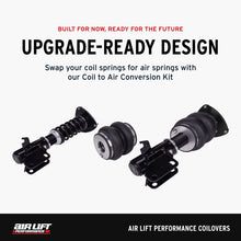Load image into Gallery viewer, Air Lift ALF79002 Air Lift Performance 05-14 Audi A3 / 06-14 VW GTI Coilover Kit