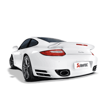 Load image into Gallery viewer, Akrapovic AKRS-PO997TFLH Akrapovic 10-13 Porsche 911 Turbo / Turbo S (997 FL) Slip-On Line (Titanium) w/ Titanium Tips