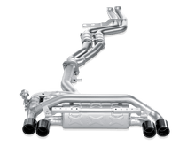 Load image into Gallery viewer, Akrapovic AKRME-BM/T/3 Akrapovic 11-12 BMW 1 Series M Coupe (E82) Evolution Line Cat Back (Titanium) (Req. Tips)