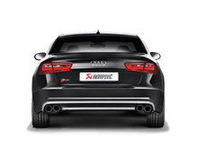 Load image into Gallery viewer, Akrapovic AKRS-AU/TI/6H Akrapovic 13-17 Audi S6 Avant/Limousine (C7) Evolution Line Cat Back (Titanium) w/ Carbon Tips