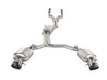 Load image into Gallery viewer, Akrapovic AKRS-AU/TI/3H Akrapovic 14-17 Audi RS6 Avant (C7) Evolution Line Cat Back (Titanium) w/ Carbon Tips