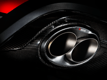 Load image into Gallery viewer, Akrapovic AKRS-AU/TI/3H Akrapovic 14-17 Audi RS6 Avant (C7) Evolution Line Cat Back (Titanium) w/ Carbon Tips