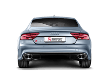 Load image into Gallery viewer, Akrapovic AKRS-AU/TI/4H Akrapovic 14-17 Audi RS7 Sportback (C7) Evolution Line Cat Back (Titanium) w/ Carbon Tips