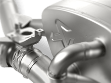 Load image into Gallery viewer, Akrapovic AKRM-BM/T/8H Akrapovic 14-17 BMW M3/M4 (F80/F82) Slip-On Line (Titanium) (Req. Tips)