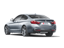 Load image into Gallery viewer, Akrapovic AKRMTP-BM/SS/2H Akrapovic 16-17 BMW 340i (F30 F31) Evolution Line Cat Back (SS) w/ Carbon Tips (Req. Link Pipe)