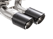 Load image into Gallery viewer, Akrapovic AKRME-BM/T/8H Akrapovic 16-17 BMW M2 F87 (Excl M2 Competition) Evolution Line Cat Back (Titanium) w/Carbon Tips