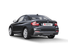 Load image into Gallery viewer, Akrapovic AKRMTP-BM/SS/4H Akrapovic 16-17 BMW M240i (F22 F23) Evolution Line Cat Back (SS) w/ Carbon Tips (Req. Link Pipe)