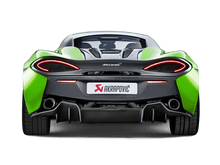 Load image into Gallery viewer, Akrapovic AKRS-MC/TI/3 Akrapovic 16-17 McLaren 540C 570S Slip-On Line (Titanium) w/ Carbon Tips