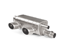 Load image into Gallery viewer, Akrapovic AKRS-PO/TI/5H Akrapovic 16-17 Porsche 911 Carrera S/4/4S/GTS (991.2) Slip-On Line (Titanium) w/ Titanium Tips