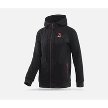 Load image into Gallery viewer, Akrapovic AKR802057 Akrapovic Mens Corpo Zip Hoodie Black - Large