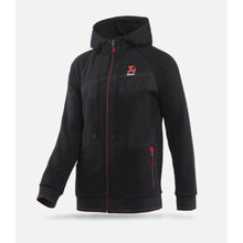 Load image into Gallery viewer, Akrapovic AKR802057 Akrapovic Mens Corpo Zip Hoodie Black - Large