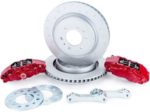 Load image into Gallery viewer, Alcon ALCBKR5059D07 Alcon 10-14 & 17-18 Raptor/09-17 F150 360x32 Rotors 4-Piston Red Rear Brake Kit w/o Elect Park Brake