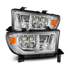 Load image into Gallery viewer, AlphaRex ARX880819 AlphaRex 07-13 Toyota Tundra / 08-17 Sequoia NOVA LED Proj HL Chrome w/Actv Light Seq. Sig + DRL