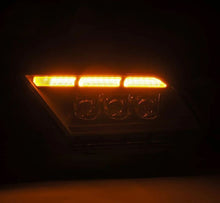 Load image into Gallery viewer, AlphaRex ARX880490 AlphaRex 10-12 Ford Mustang NOVA-Series LED Proj. Headlights Alpha-Blk w/Activ Lght & Seq.Sig SB DBL