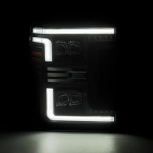 Load image into Gallery viewer, AlphaRex ARX880324 AlphaRex 17-19 Ford F-250/350/450 SD NOVA-Series LED Proj Headlights Alpha-Bk w/Acv Light SS & SBDRL
