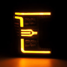 Load image into Gallery viewer, AlphaRex ARX880325 AlphaRex 17-19 Ford F-250/350/450 SD NOVA-Series LED Proj Headlights Bk w/Actv Light SeqSig & SBDRL