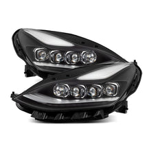 Load image into Gallery viewer, AlphaRex ARX880860 AlphaRex 17-22 Tesla Model 3/20-23 Model Y NOVA-Series LED Proj Headlights Blk w/Actv Lgt & Seq.Sig