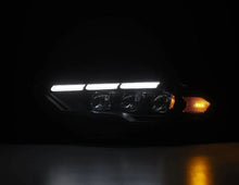 Load image into Gallery viewer, AlphaRex ARX880264 AlphaRex 18-20 Ford Mustang NOVA LED Proj Headlights Black w/Activ Light/Seq Signal/Switch DRL