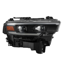 Load image into Gallery viewer, AlphaRex Headlights AlphaRex 25-26 Dodge Ram 1500 Luxx LED Proj Headlights -Black w/Activ Lit/ Seq Signal/Switchbk DRL