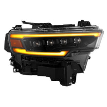 Load image into Gallery viewer, AlphaRex Headlights AlphaRex 25-26 Dodge Ram 1500 NOVA LED Proj Headlights- Alpha-Black w/Activ Lit/Seq Signal/Switchbk