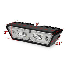 Load image into Gallery viewer, AlphaRex Uncategorized AlphaRex MULTI-FUNCTIONAL LED OFF-ROAD LED CHASE LIGHT CLEAR 940021
