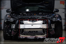 Load image into Gallery viewer, AMS AMSALP.07.09.0008-1 AMS Performance 09-23 Nissan GT-R Alpha Race Front Mount Intercooler w/Logo