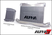 Load image into Gallery viewer, AMS AMSALP.07.09.0008-1 AMS Performance 09-23 Nissan GT-R Alpha Race Front Mount Intercooler w/Logo