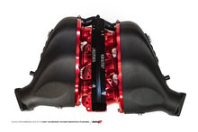 Load image into Gallery viewer, AMS AMSALP.07.08.0101-16 AMS Performance 2009+ Nissan GT-R Alpha Carbon Fiber/Billet Intake Manifold w/Std Fuel Rail - Blue