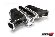 Load image into Gallery viewer, AMS AMSALP.07.08.0101-1 AMS Performance 2009+ Nissan GT-R Alpha Carbon Fiber/Billet Intake Manifold w/Std Fuel Rail - Clear